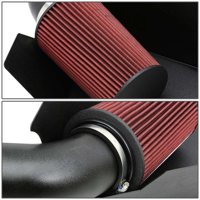 D-Motoring - Short Ram Air Intake System with Heat Shield - Chevy C/K 1500 2500 3500 & Suburban Models 5.0L 5.7L V8 / GMC Yukon 5.0L 5.7L V8 - 4