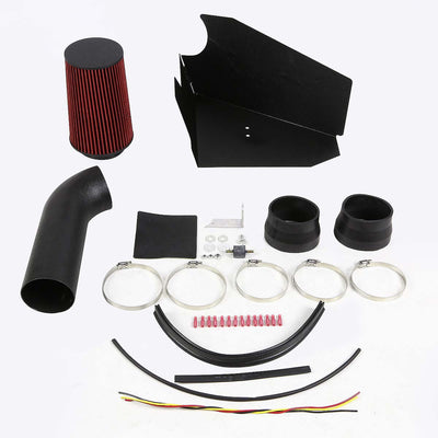 D-Motoring - Short Ram Air Intake System with Heat Shield - Chevy C/K 1500 2500 3500 & Suburban Models 5.0L 5.7L V8 / GMC Yukon 5.0L 5.7L V8 - 5