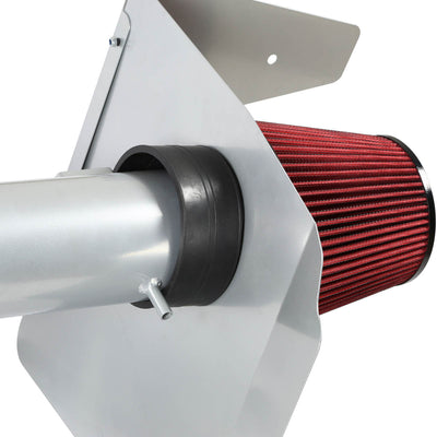 D-Motoring - Short Ram Air Intake System with Heat Shield - 10-15 Camaro V8 6.2L - 2