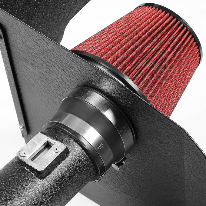 D-Motoring - Short Ram Air Intake System with Heat Shield - 12-15 Camaro V6 - 2
