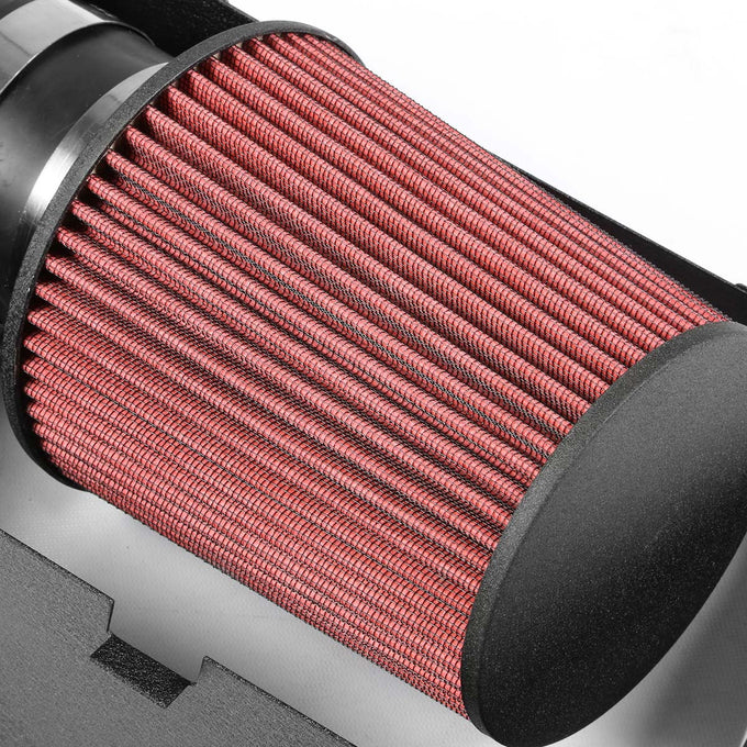 D-Motoring - Short Ram Air Intake System with Heat Shield - 05-10 300C/Charger/SRT8 5.7-6.1 - 4