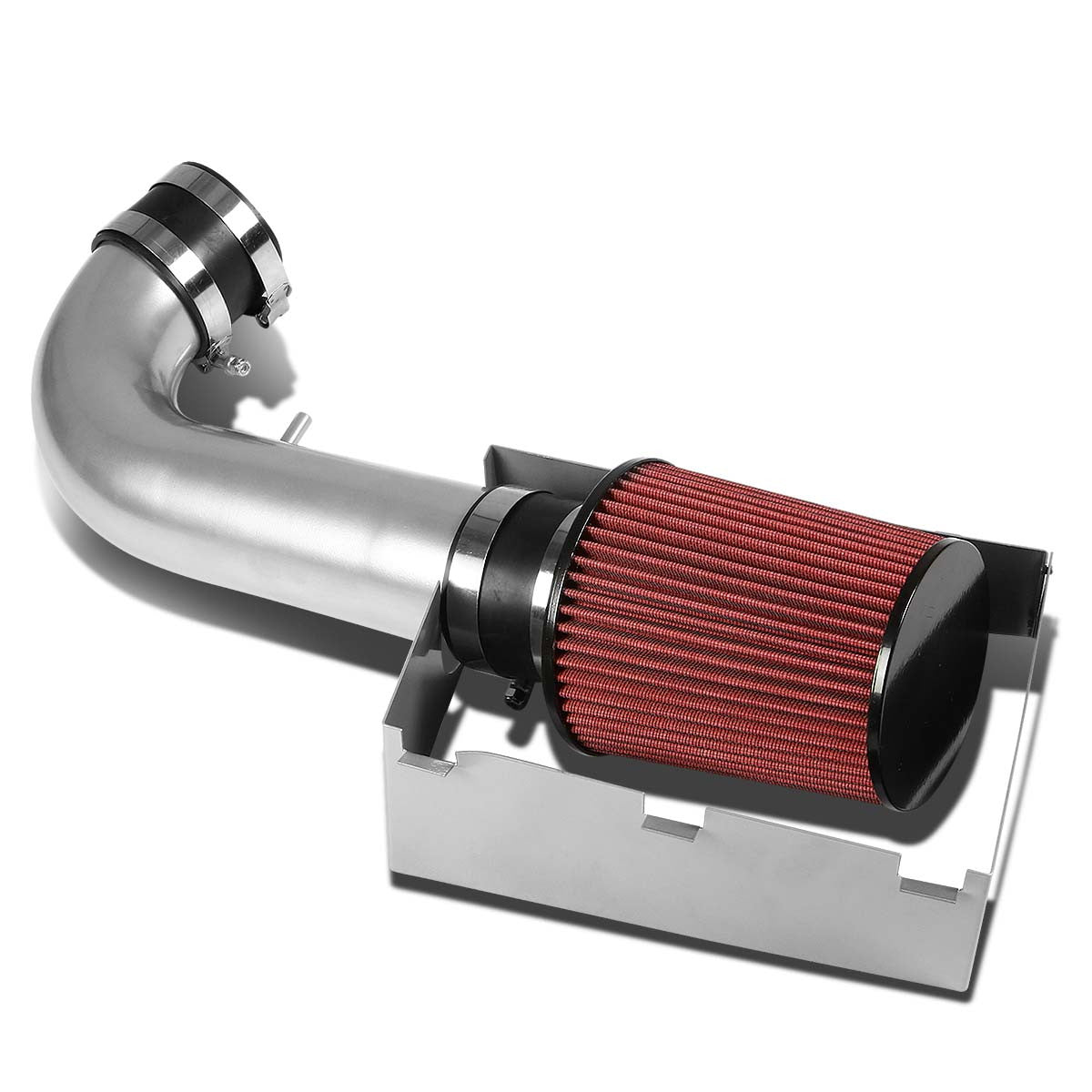 D-Motoring - Short Ram Air Intake System with Heat Shield - 05-10 300C/Charger/SRT8 5.7-6.1 - 1