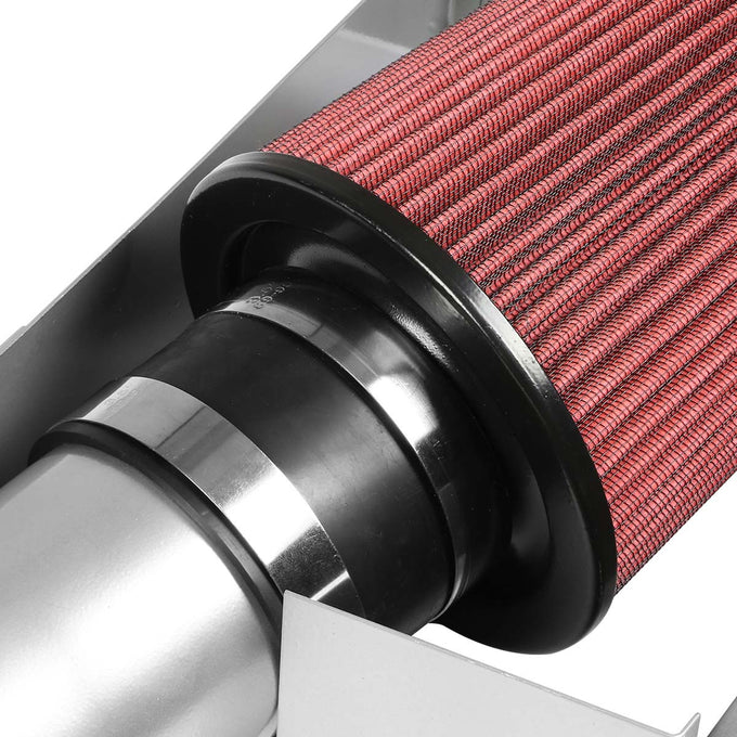 D-Motoring - Short Ram Air Intake System with Heat Shield - 05-10 300C/Charger/SRT8 5.7-6.1 - 2