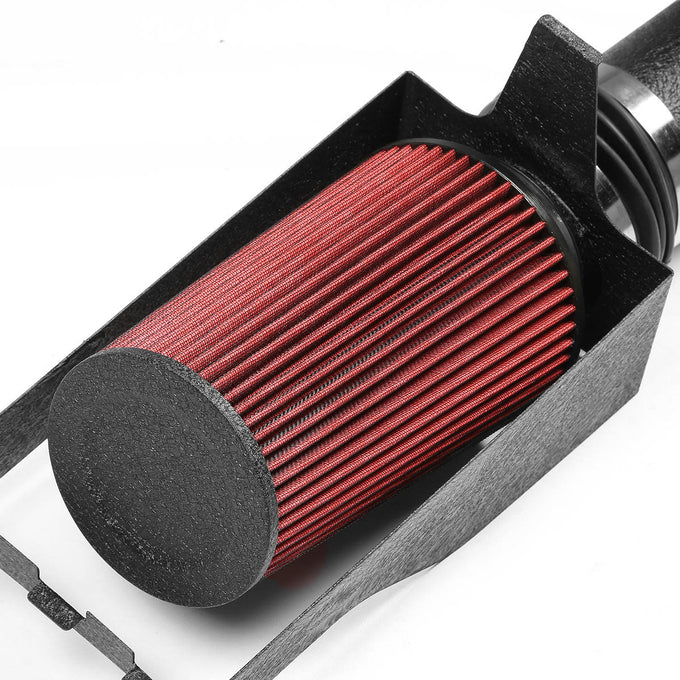 D-Motoring - Short Ram Air Intake System with Heat Shield - 99-03 F250 / F350 / Excursion 7.3 - 6