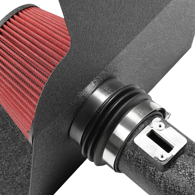 D-Motoring - Short Ram Air Intake System with Heat Shield - 11-14 Mustang V6 - 2