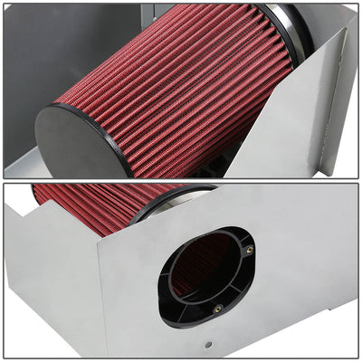 D-Motoring - Short Ram Air Intake System with Heat Shield - 03-09 Hummer H2 6.0/6.2 - 2