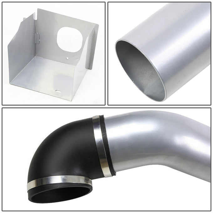 D-Motoring - Short Ram Air Intake System with Heat Shield - 03-09 Hummer H2 6.0/6.2 - 4