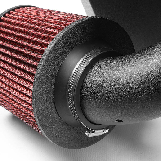 D-Motoring - Short Ram Air Intake System with Heat Shield - 99-03 Frontier D22/Xterra 3.3 - 2