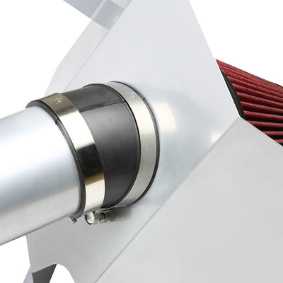 D-Motoring - Short Ram Air Intake System with Heat Shield - 03-07 Ram 5.9L L6 - 2