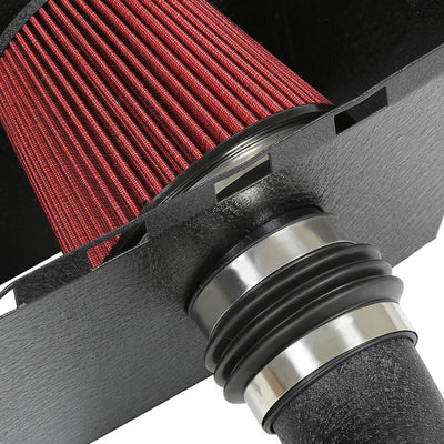 D-Motoring - Short Ram Air Intake System with Heat Shield - 09-14 Ram 1500/2500/3500 5.7 Hemi 4WD - 2