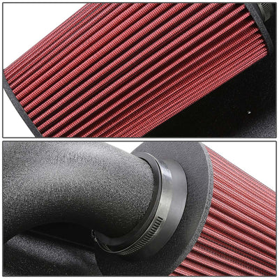 D-Motoring - Short Ram Air Intake System with Heat Shield - 98-03 Sonoma/S10 2.2 L4 - 2