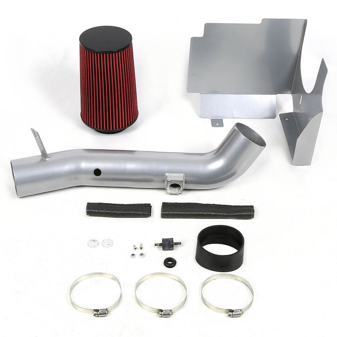 D-Motoring - Short Ram Air Intake System with Heat Shield - 01-04 Silverado/Sierra 6.6 - 5