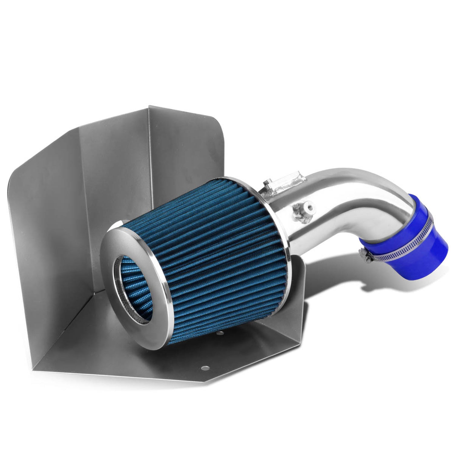 D-Motoring - Short Ram Air Intake System with Heat Shield - W / Cotton Gauze - 07-09 Toyota Camry 2.4L L4 - 1