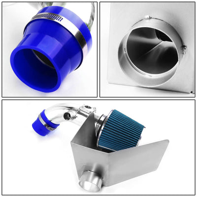 D-Motoring - Short Ram Air Intake System with Heat Shield - W / Cotton Gauze - 07-09 Toyota Camry 2.4L L4 - 4