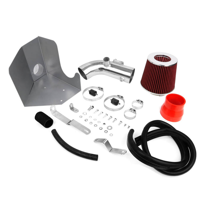 D-Motoring - Short Ram Air Intake System with Heat Shield - W / Cotton Gauze - 07-09 Toyota Camry 2.4L L4 - 5