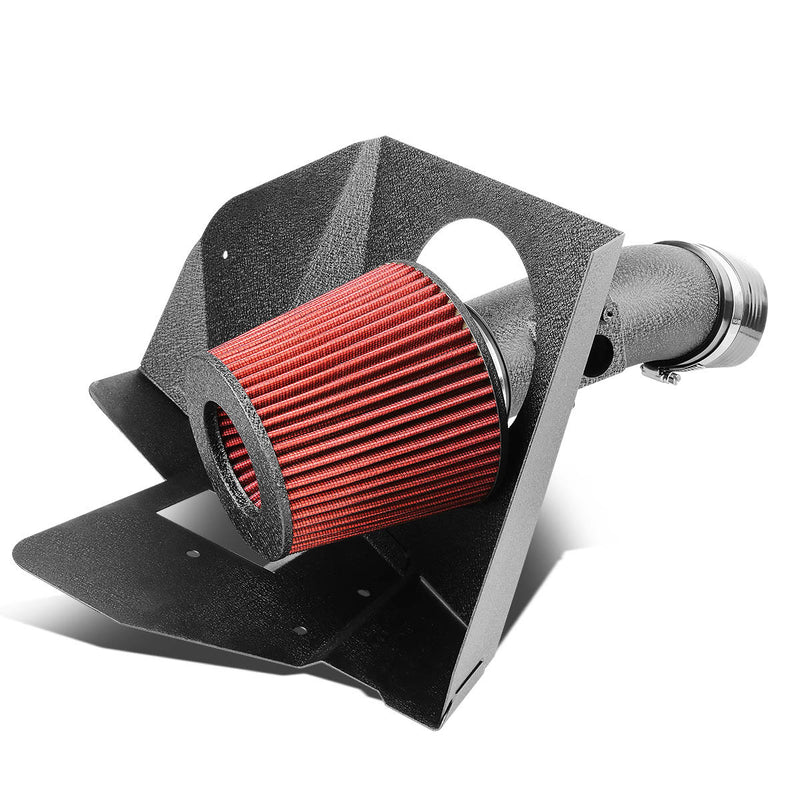 D-Motoring - Short Ram Air Intake System with Heat Shield - W / Cotton Gauze - Toyota Camry V6 / Venza V6 - 1