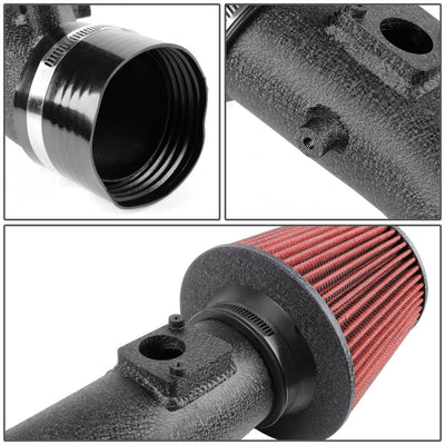 D-Motoring - Short Ram Air Intake System with Heat Shield - W / Cotton Gauze - Toyota Camry V6 / Venza V6 - 4