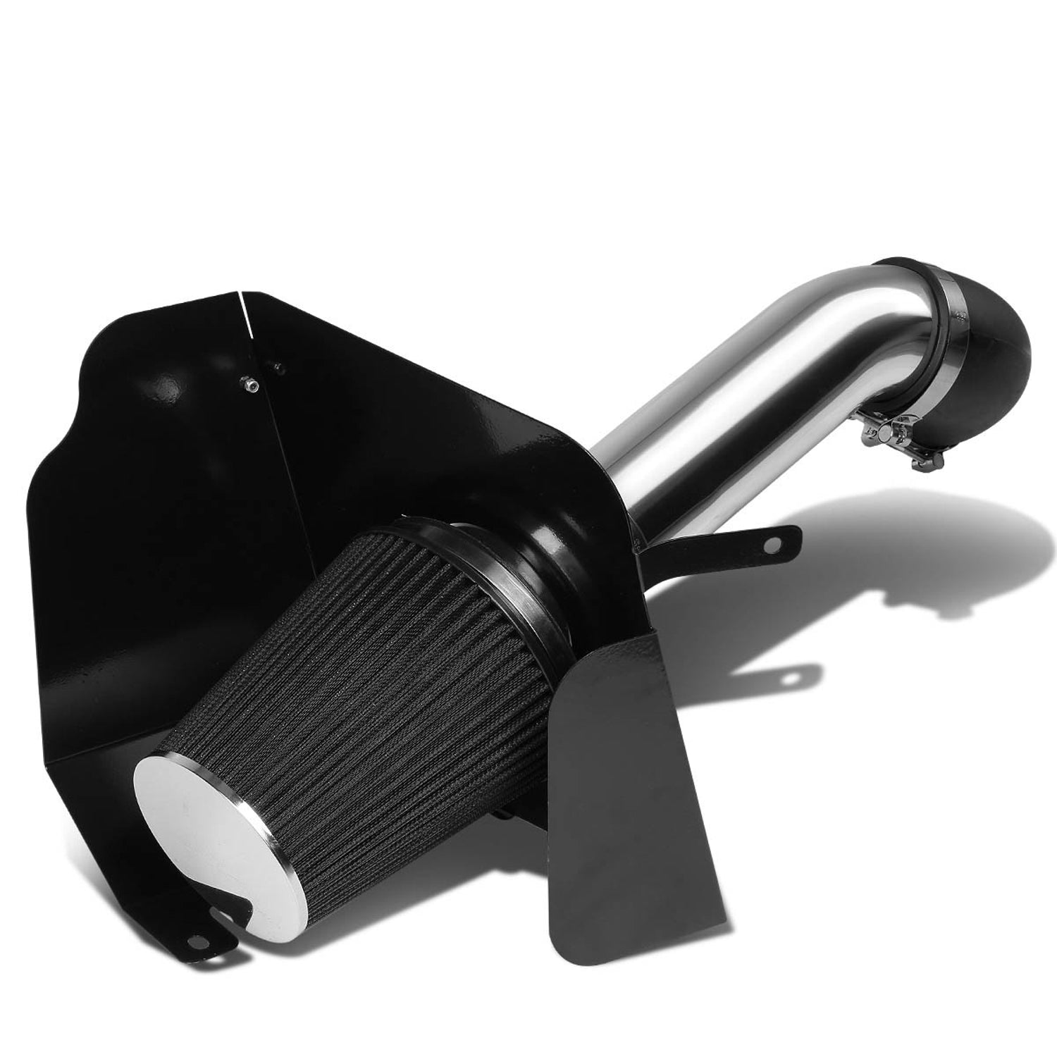 D-Motoring - Short Ram Air Intake System with Heat Shield - 07-08 Silverado Sierra - 1