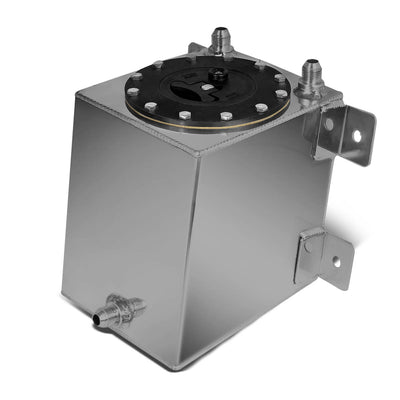 D-Motoring - Fuel Cell - 7 in. (L) x 6.75 in. (W) x 8 in. (H) - 1 Gallon - Bottom Feed - Aluminum - 1