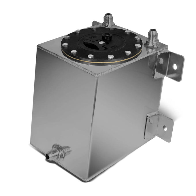 D-Motoring - Fuel Cell - 7 in. (L) x 6.75 in. (W) x 8 in. (H) - 1 Gallon - Bottom Feed - Aluminum - 1