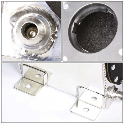 D-Motoring - Fuel Cell - 7 in. (L) x 6.75 in. (W) x 8 in. (H) - 1 Gallon - Bottom Feed - Aluminum - 3