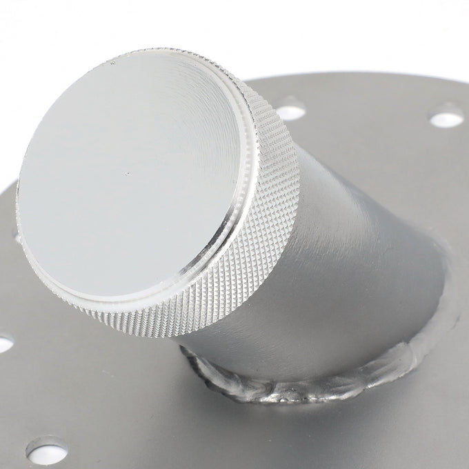 D-Motoring - Fuel Cell - 1.5 in. ID Neck Diameter - 2.75 in. Filler Neck - 45 Degree - Aluminum - 5