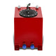 D-Motoring - Fuel Cell - 8 in. (L) x 8.25 in. (W) x 10 in. (H) - 2.5 Gallon - W / Anti-Slosh Foam - Aluminum - 3