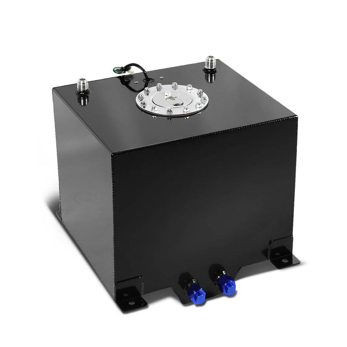 D-Motoring - Fuel Cell - 12 in. (L) x 12 in. (W) x 8 in. (H) - 5 Gallon - W / Anti-Slosh Foam - Aluminum - 7