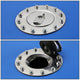 D-Motoring - Fuel Cell - 12 in. (L) x 12 in. (W) x 8 in. (H) - 5 Gallon - W / Anti-Slosh Foam - Aluminum - 4
