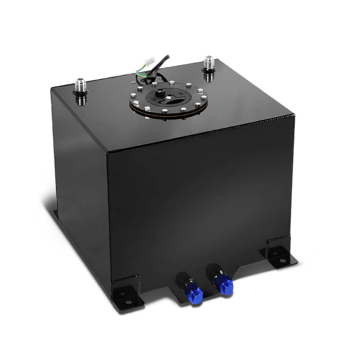 D-Motoring - Fuel Cell - 12 in. (L) x 12 in. (W) x 8 in. (H) - 5 Gallon - W / Anti-Slosh Foam - Aluminum - 7