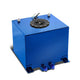 D-Motoring - Fuel Cell - 12 in. (L) x 12 in. (W) x 8 in. (H) - 5 Gallon - W / Anti-Slosh Foam - Aluminum - 6