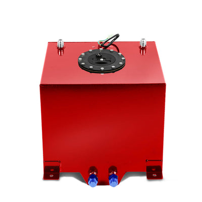 D-Motoring - Fuel Cell - 12 in. (L) x 12 in. (W) x 8 in. (H) - 5 Gallon - W / Anti-Slosh Foam - Aluminum - 2