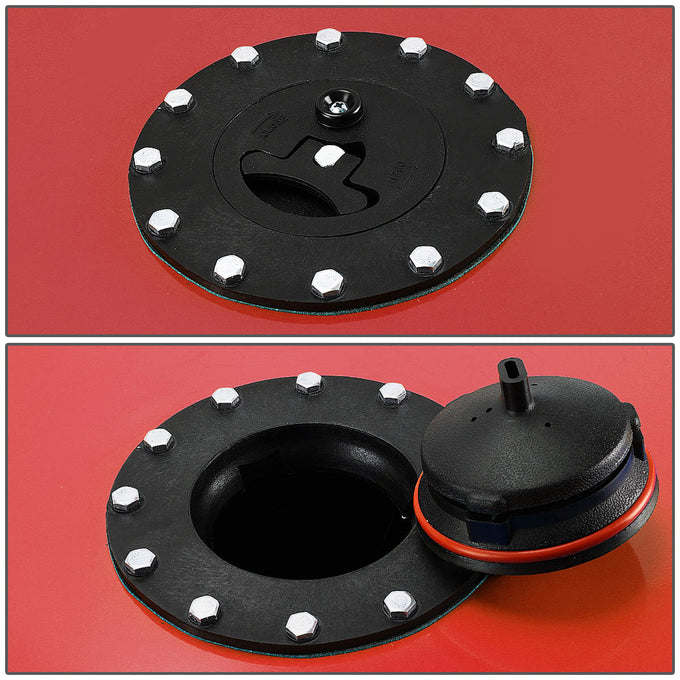 D-Motoring - Fuel Cell - 12 in. (L) x 12 in. (W) x 8 in. (H) - 5 Gallon - W / Anti-Slosh Foam - Aluminum - 3