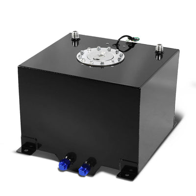 D-Motoring - Fuel Cell - 15 in. (L) x 12.50 in. (W) x 10 in. (H) - 8 Gallon - W / Anti-Slosh Foam - Aluminum - 2