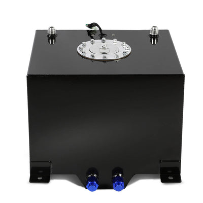 D-Motoring - Fuel Cell - 15 in. (L) x 12.50 in. (W) x 10 in. (H) - 8 Gallon - W / Anti-Slosh Foam - Aluminum - 3