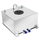 D-Motoring - Fuel Cell - 16.5 in. (L) x 16.5 in. (W) x 9 in. (H) - 10-Gallon - W / Anti-Slosh Foam - Aluminum - 4