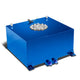 D-Motoring - Fuel Cell - 16.5 in. (L) x 16.5 in. (W) x 9 in. (H) - 10 Gallon - W / Anti-Slosh Foam - Aluminum - 7
