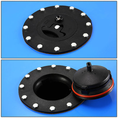 D-Motoring - Fuel Cell - 16.5 in. (L) x 16.5 in. (W) x 9 in. (H) - 10 Gallon - W / Anti-Slosh Foam - Aluminum - 2