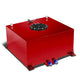 D-Motoring - Fuel Cell - 16.5 in. (L) x 16.5 in. (W) x 9 in. (H) - 10 Gallon - W / Anti-Slosh Foam - Aluminum - 8
