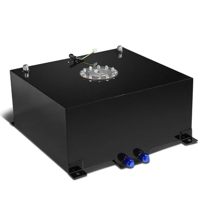 D-Motoring - Fuel Cell - 19.75 in. (L) x 18 in. (W) x 8-3/4 in. (H) - 15.5 Gallon - W / Anti-Slosh Foam - Aluminum - 7