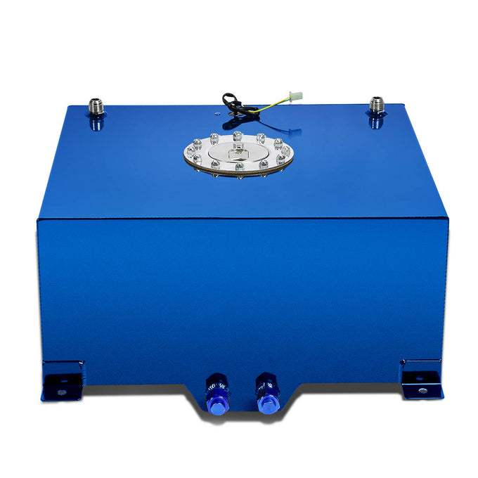 D-Motoring - Fuel Cell - 19.75 in. (L) x 18 in. (W) x 8-3/4 in. (H) - 15.5 Gallon - W / Anti-Slosh Foam - Aluminum - 4