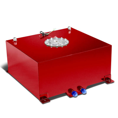 D-Motoring - Fuel Cell - 19.75 in. (L) x 18 in. (W) x 8-3/4 in. (H) - 15.5 Gallon - W / Anti-Slosh Foam - Aluminum - 8