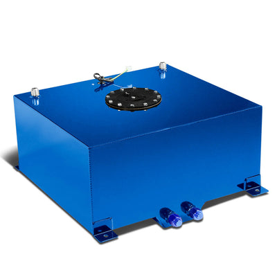 D-Motoring - Fuel Cell - 19.75 in. (L) x 18 in. (W) x 8-3/4 in. (H) - 15.5 Gallon - W / Anti-Slosh Foam - Aluminum - 8