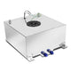 D-Motoring - Fuel Cell - 19.75 in. (L) x 17.50 in. (W) x 10 in. (H) - 15 Gallon - W / Anti-Slosh Foam - Aluminum - 4