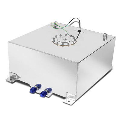 D-Motoring - Fuel Cell - 19.75 in. (L) x 17.50 in. (W) x 10 in. (H) - 15 Gallon - W / Anti-Slosh Foam - Aluminum - 3