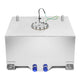 D-Motoring - Fuel Cell - 19.75 in. (L) x 17.50 in. (W) x 10 in. (H) - 15 Gallon - W / Anti-Slosh Foam - Aluminum - 1