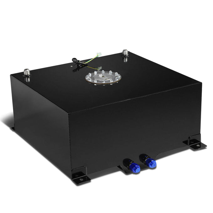 D-Motoring - Fuel Cell - 19.75 in. (L) x 17.50 in. (W) x 10 in. (H) - 15 Gallon - W / Anti-Slosh Foam - Aluminum - 6