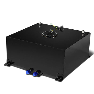 D-Motoring - Fuel Cell - 19.75 in. (L) x 17.50 in. (W) x 10 in. (H) - 15 Gallon - W / Anti-Slosh Foam - Aluminum - 3