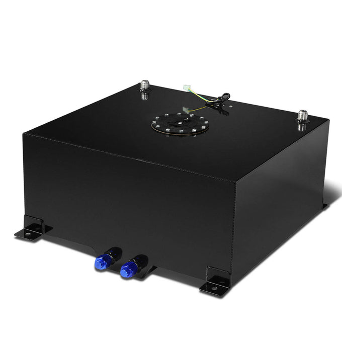 D-Motoring - Fuel Cell - 19.75 in. (L) x 17.50 in. (W) x 10 in. (H) - 15 Gallon - W / Anti-Slosh Foam - Aluminum - 3