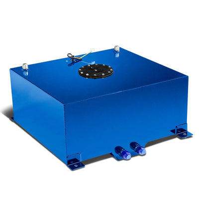 D-Motoring - Fuel Cell - 19.75 in. (L) x 24 in. (W) x 10 in. (H) - 20 Gallon - W / Anti-Slosh Foam - Aluminum - 8